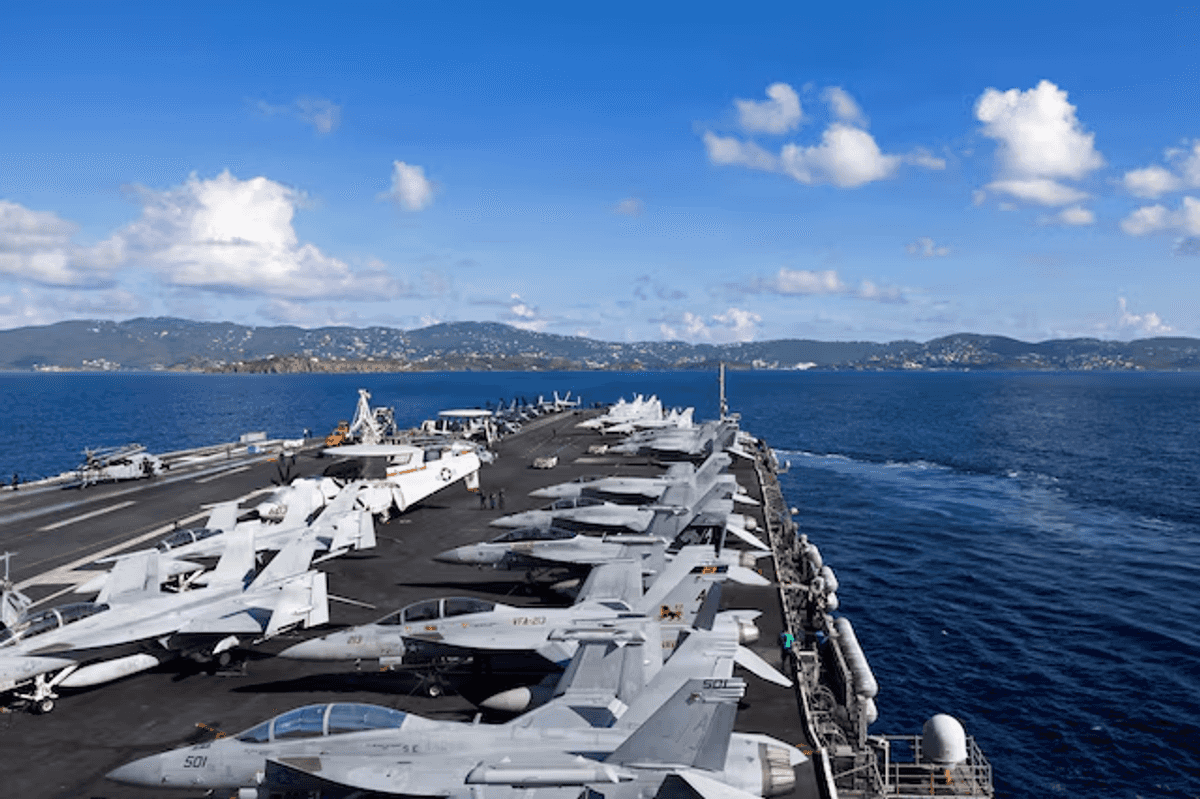 USS Gerald R. Ford aircraft carrier leaves Middle East after record deployment amid Iran war