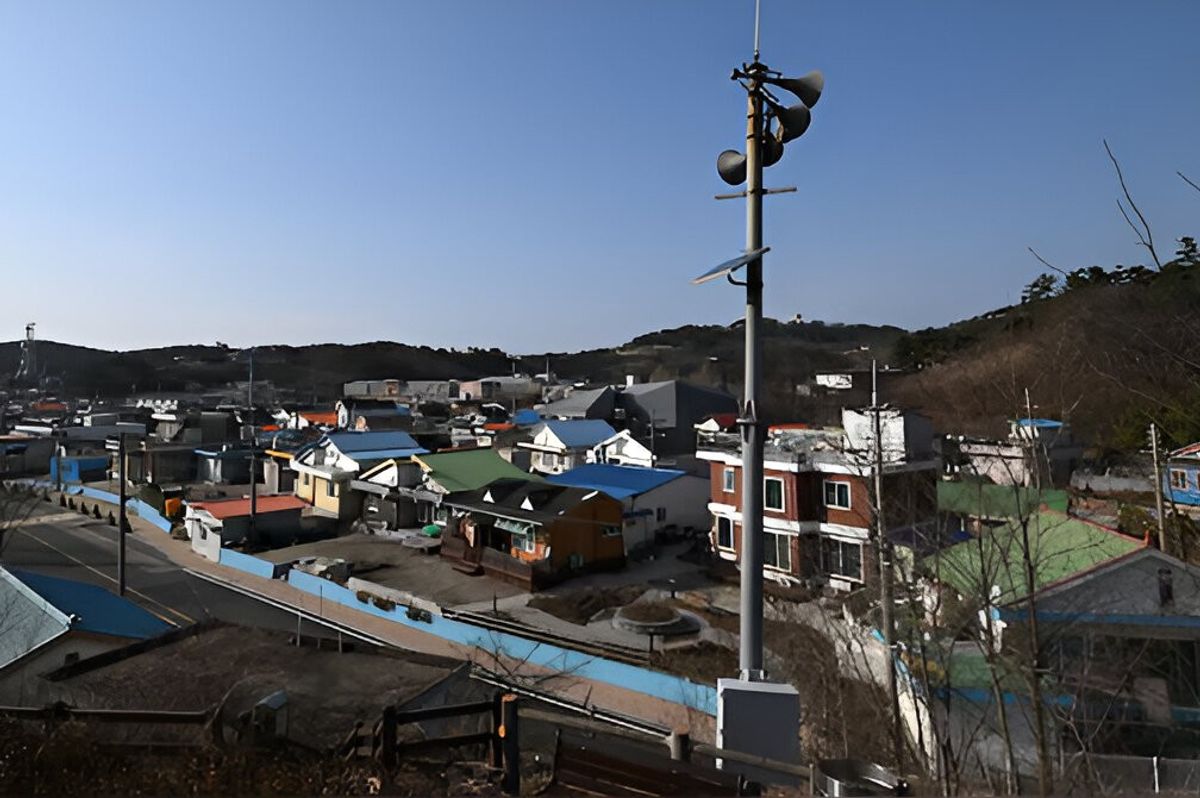 North Korea's latest weapon? Bombarding South with noise