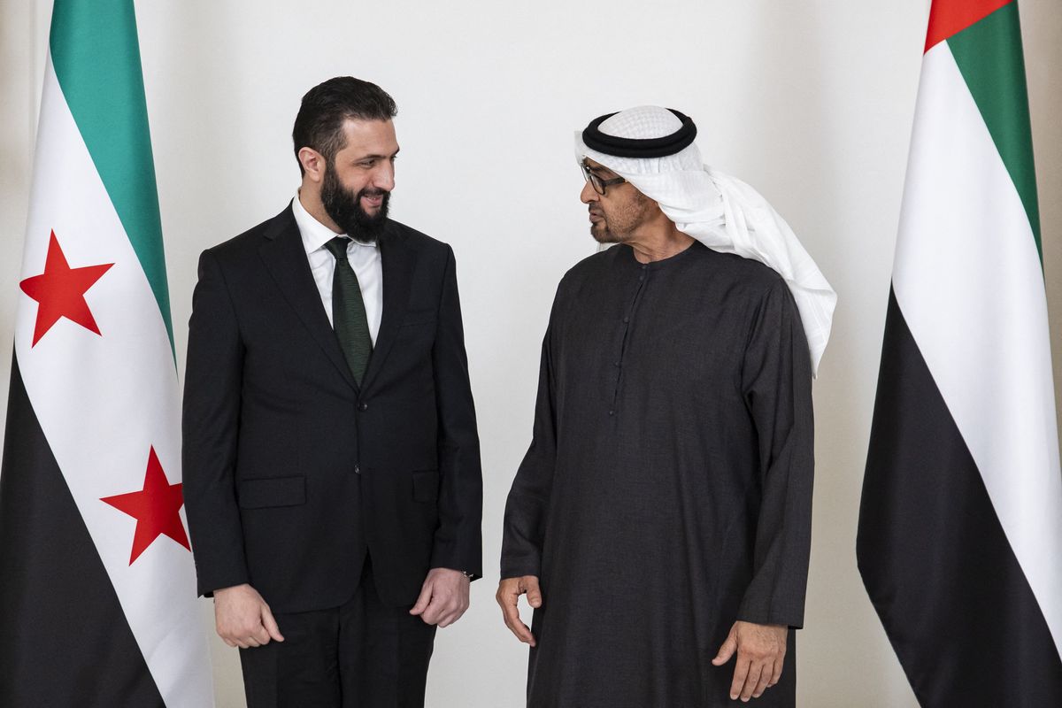 UAE president says wants to support Syria reconstruction