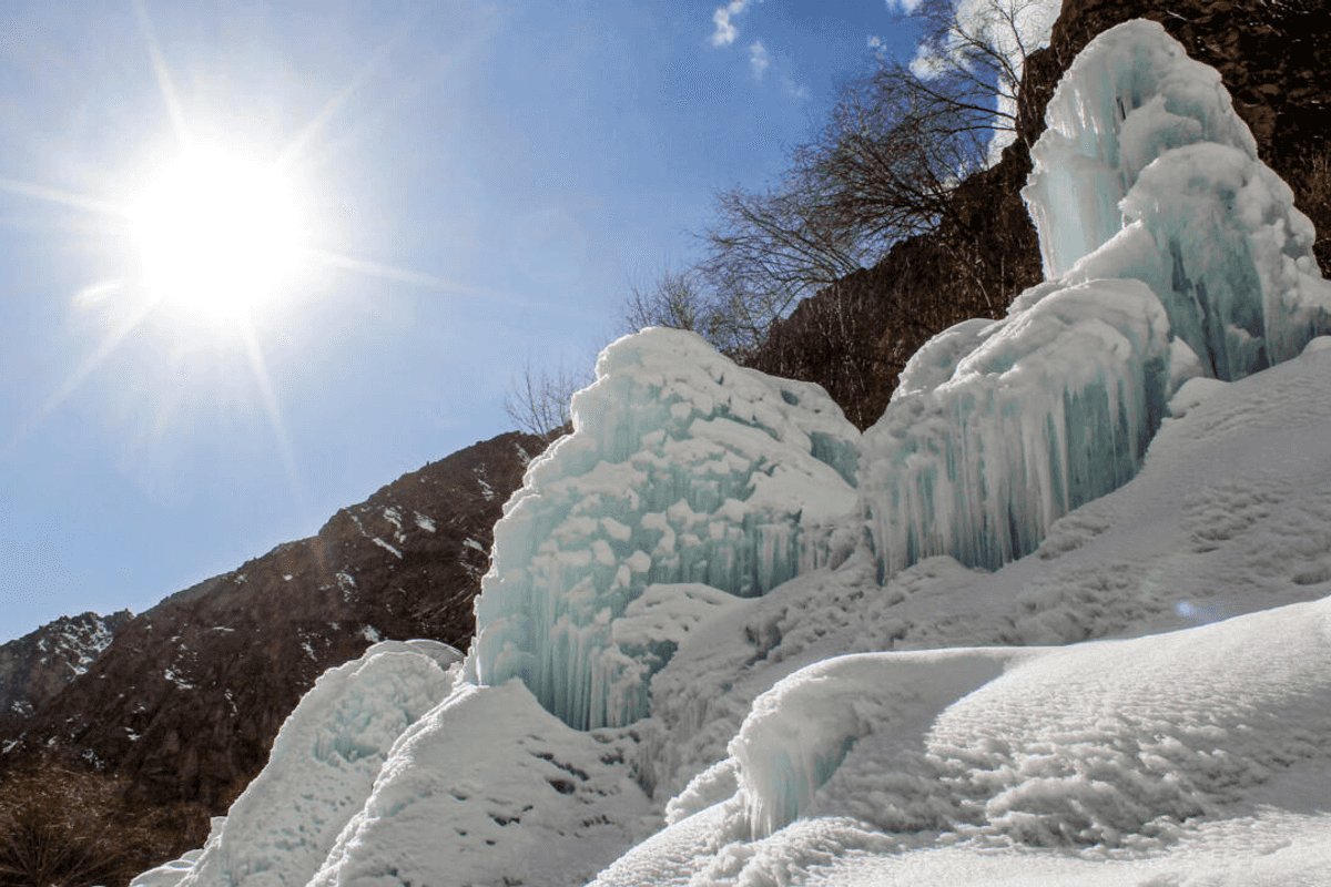 Artificial glaciers boost water supply in northern Pakistan