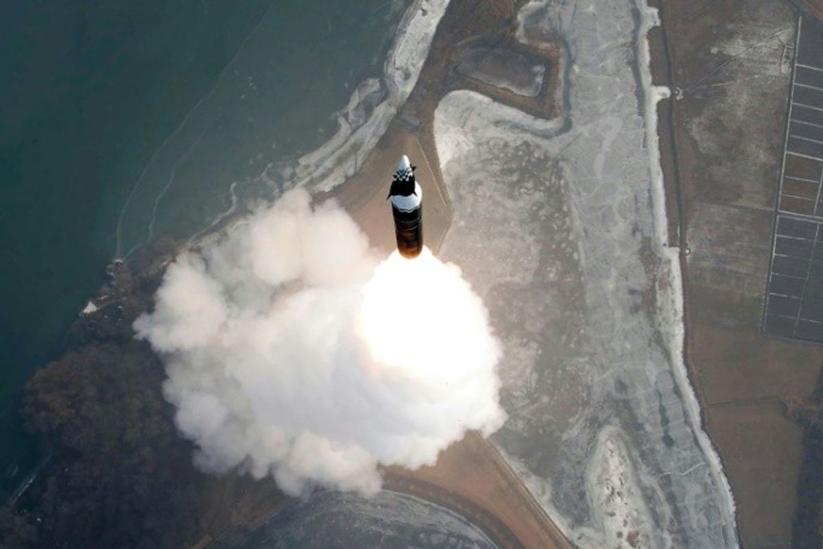 North Korea's Kim says new missile will deter 'rivals'