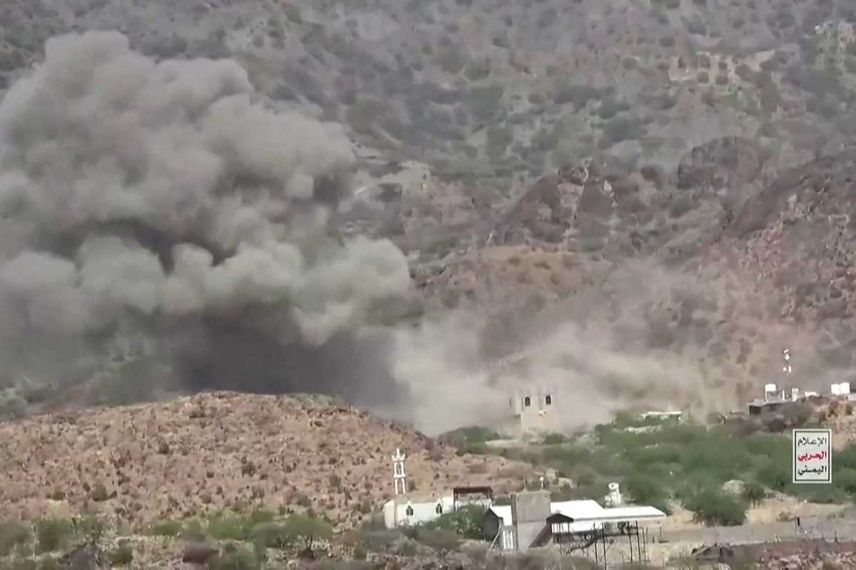 Houthis report over 50 Saudi airstrikes following drone and missile attacks on border military bases