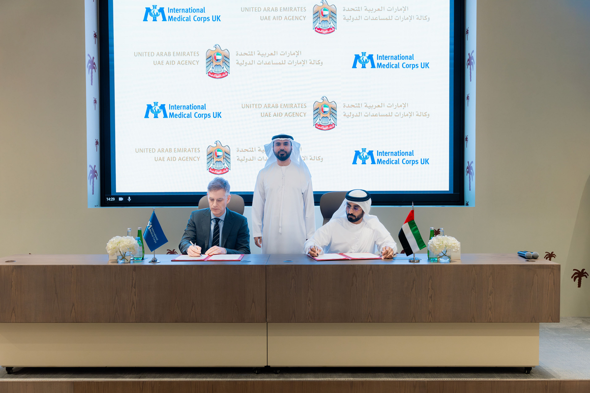 UAE partners with International Medical Corps UK to deliver urgent healthcare in Sudan