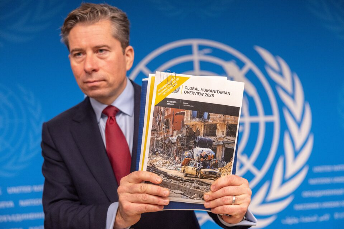 'World on fire': UN seeks $47 bn for aid in 2025