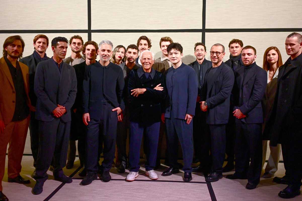Armani eyes 'beautiful comfort' at Milan fashion week