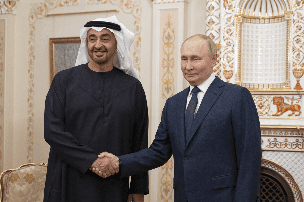 Ready to help resolve Ukraine crisis, UAE president tells Putin