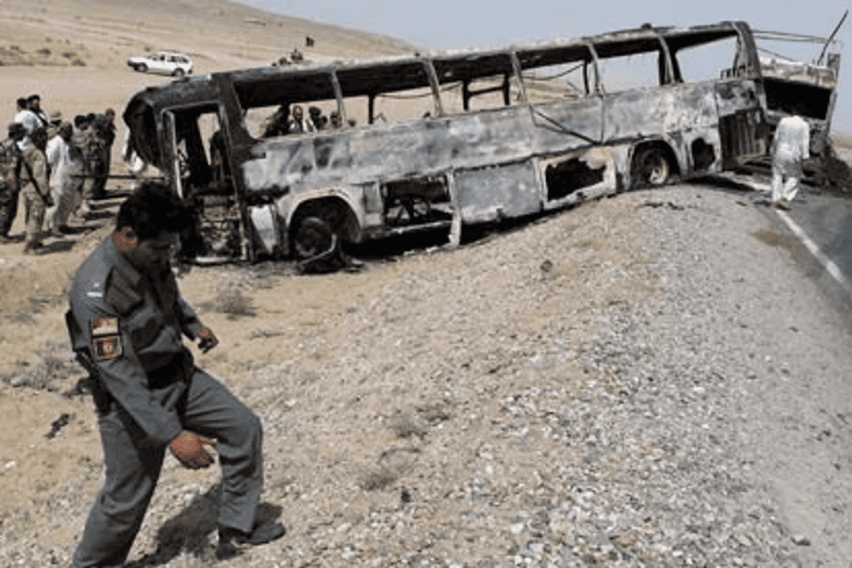 Afghanistan bus crash death toll rises to 76