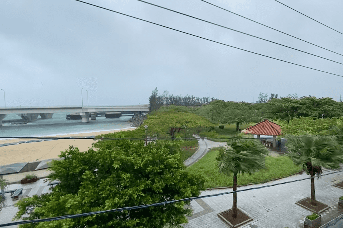 Typhoon Dolphin hits Japan's Okinawa as China shuts ports ahead of landfall