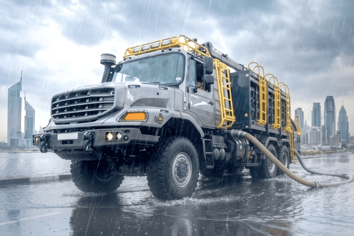 Dubai launches rapid intervention vehicle to boost flood response capabilities