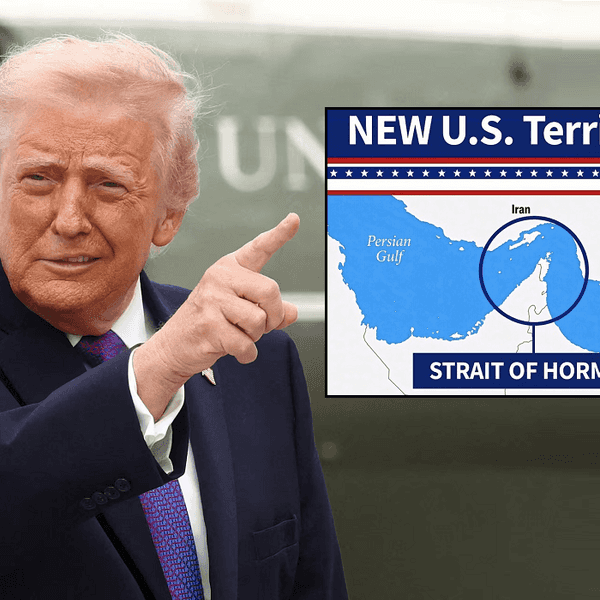 Trump floats renaming Strait of Hormuz as 'Trump Strait'