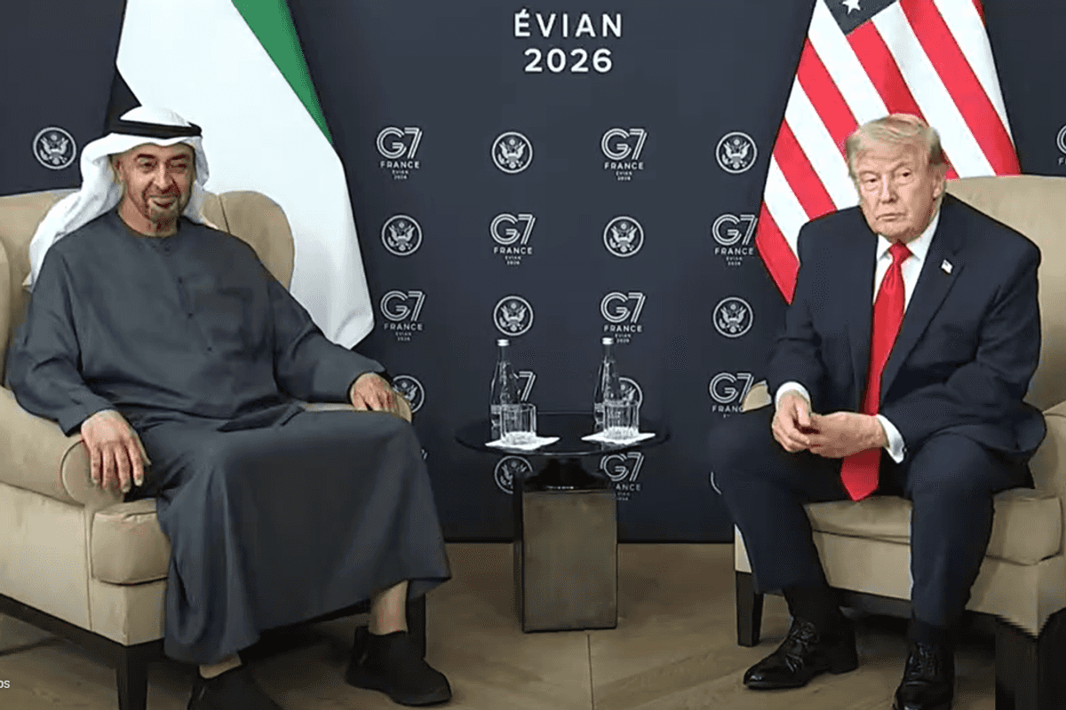 Trump hails UAE President as ‘warrior’, says Iran deal bars nuclear weapon