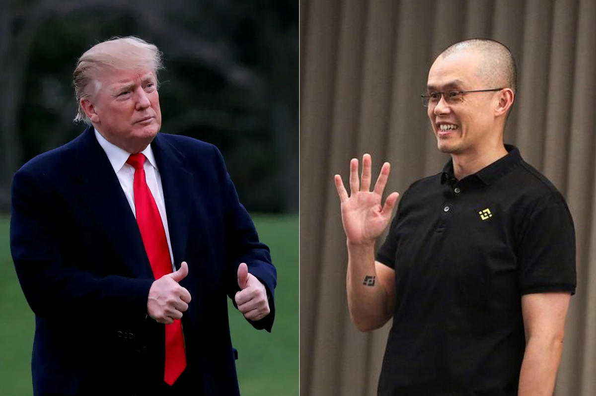 Trump pardons convicted Binance founder 'CZ' Zhao