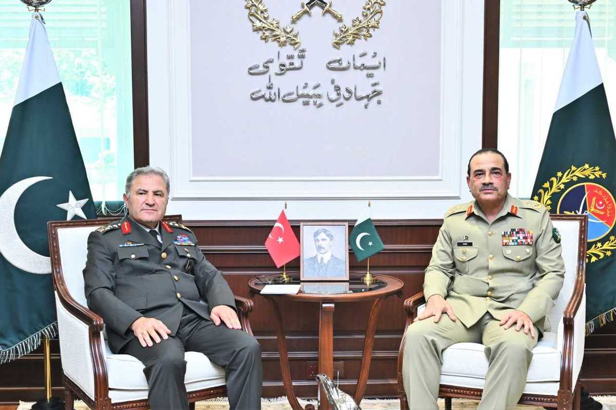 Pakistan, Turkey reaffirm defense cooperation in high-level military meetings