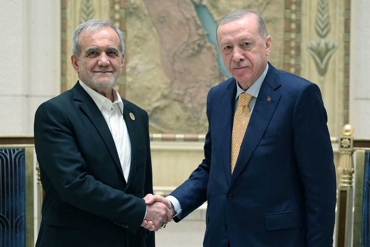 Turkey, Iran leaders call for Syria unity at Muslim summit in Cairo