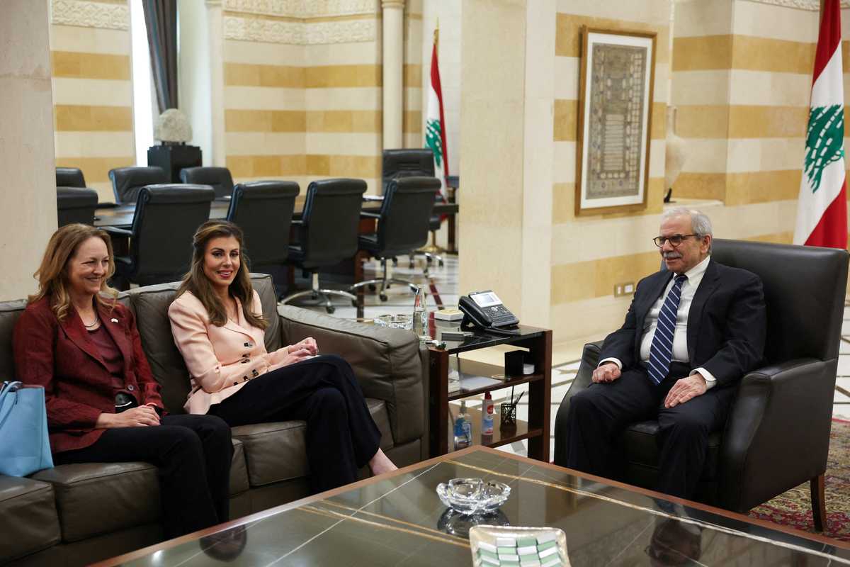 Israel targets Hezbollah in south Lebanon as US envoy visits