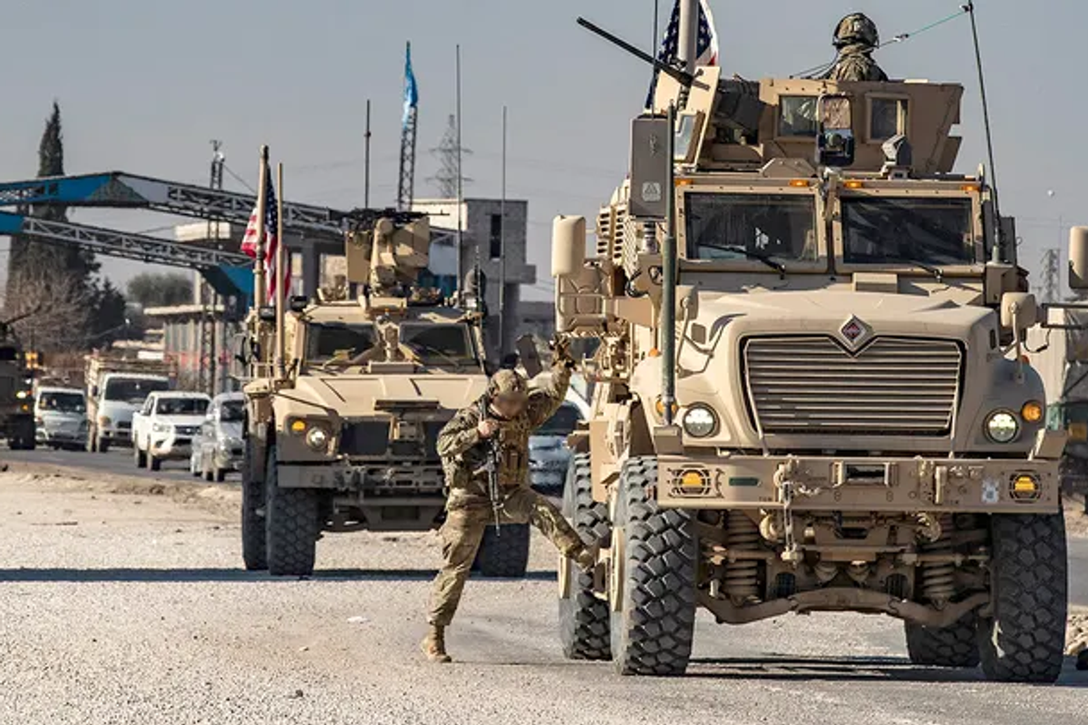 Two US soldiers and an interpreter killed in suspected Islamic State attack in Syria