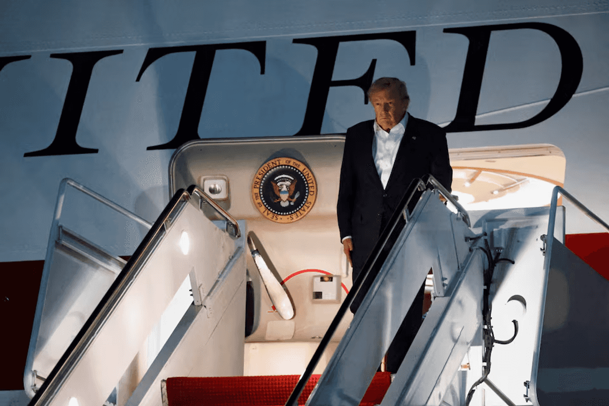 Trump says his secret plane switch in Turkey put him at greater risk