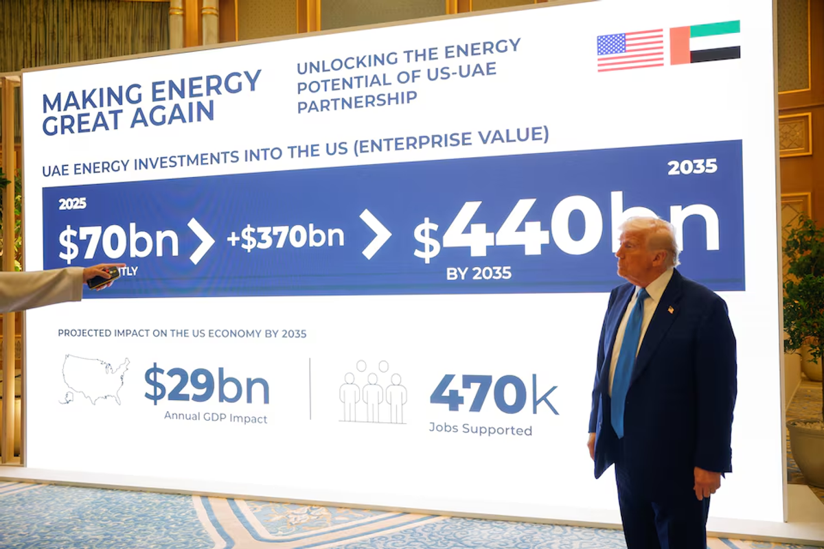 UAE to up value of US energy investments to $440 billion by 2035