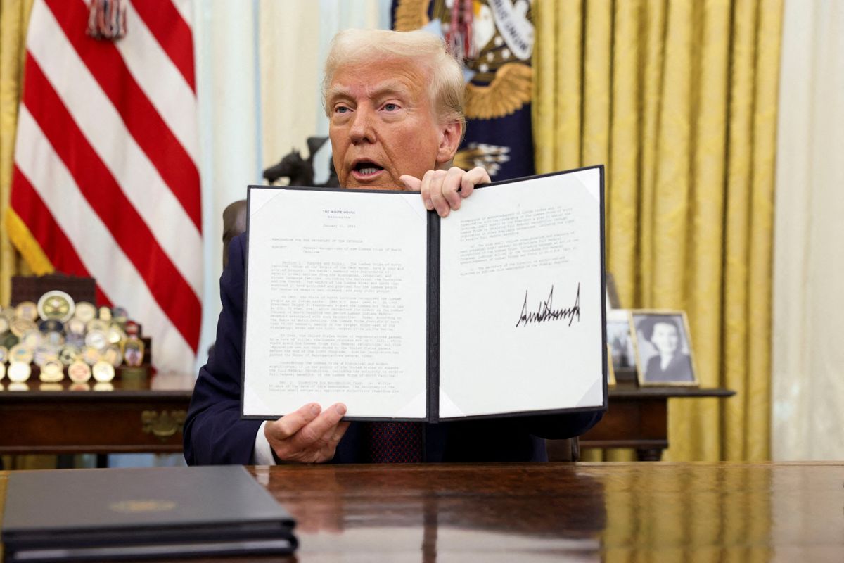 Trump says auto tariffs to come 'around April 2'