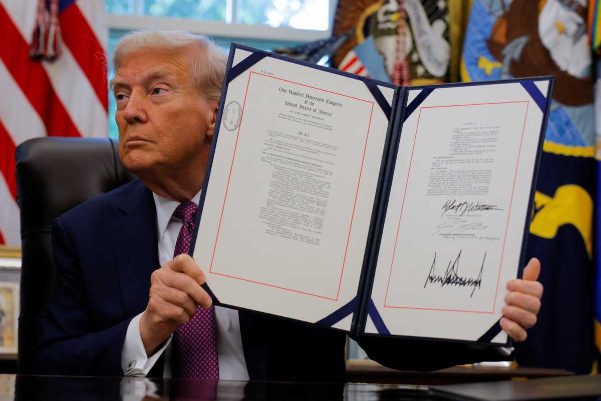 Trump signs order offering some tariff exemptions to countries with US trade deals