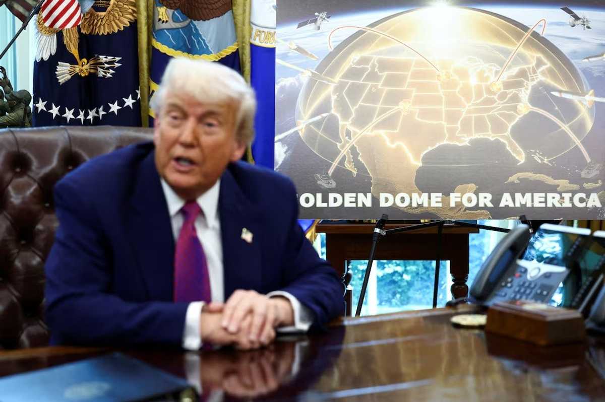 Trump says 'Golden Dome' free for Canada -- if it joins US