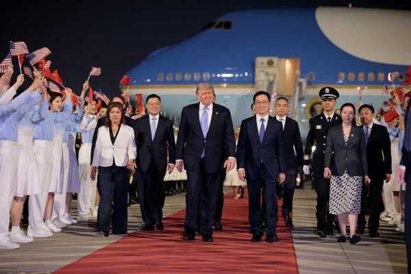 Trump arrives in Beijing for high-stakes summit with Xi Jinping