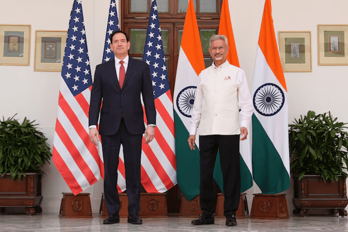 US and Indian top diplomats discuss Russia sanctions bill signed by Trump