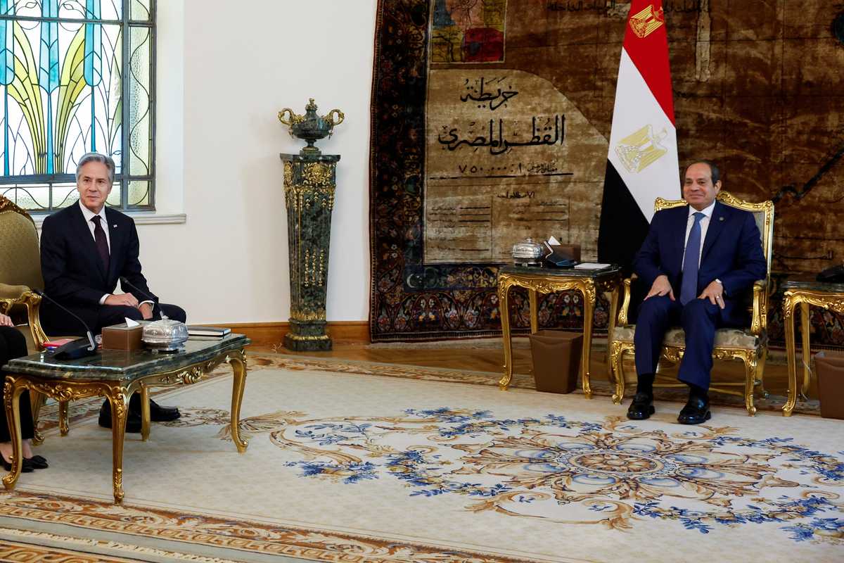 Blinken in Egypt to push for Gaza ceasefire