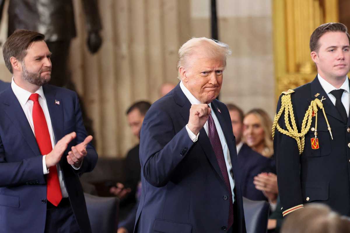 Trump pledges 'golden age' on being sworn in as US president