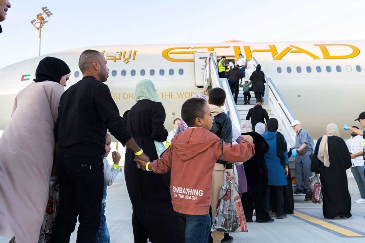 UAE evacuates 57 Gaza patients, families in ongoing humanitarian mission