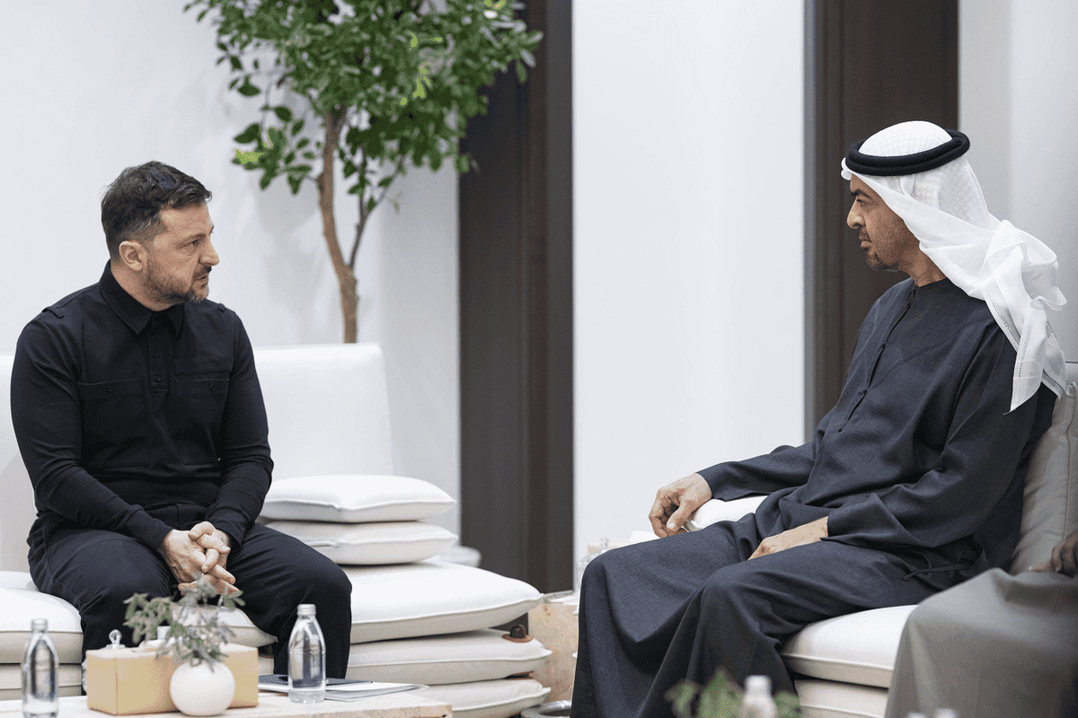 Zelensky says Ukraine, UAE 'agreed to cooperate' on defense