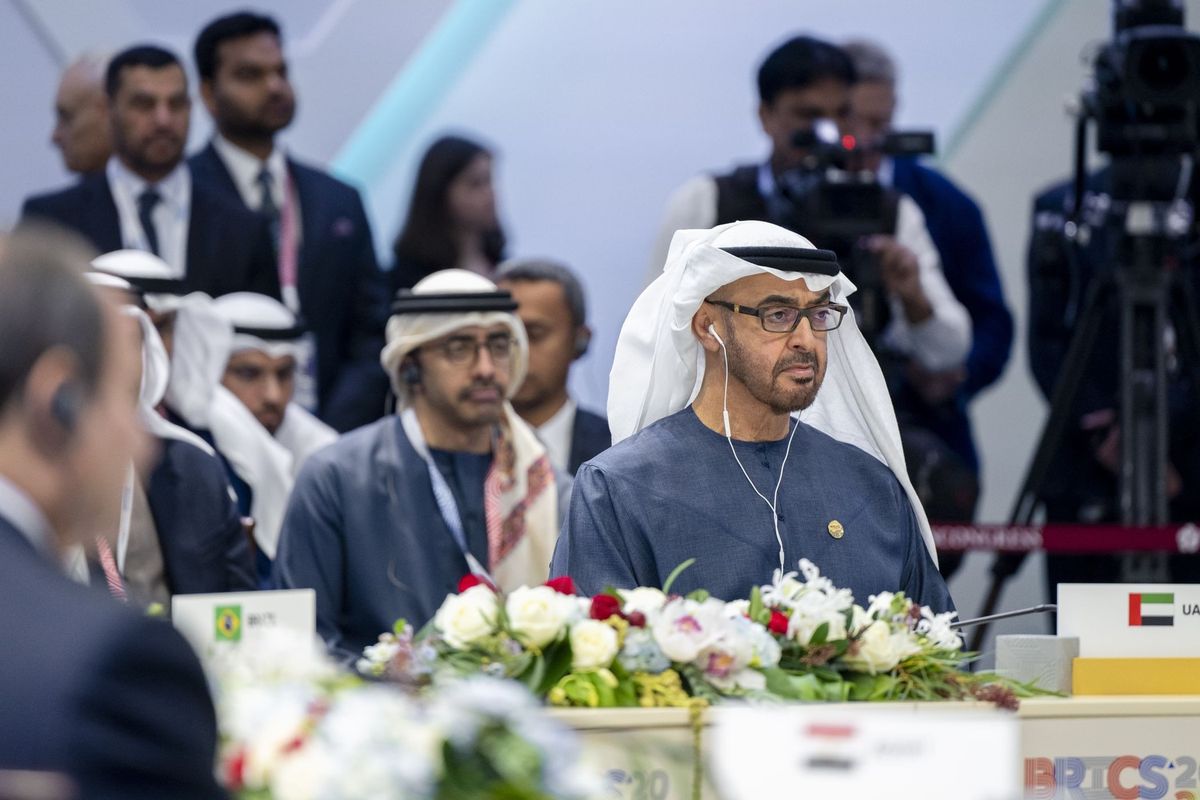 UAE president attends BRICS Summit inaugurated by Russian president