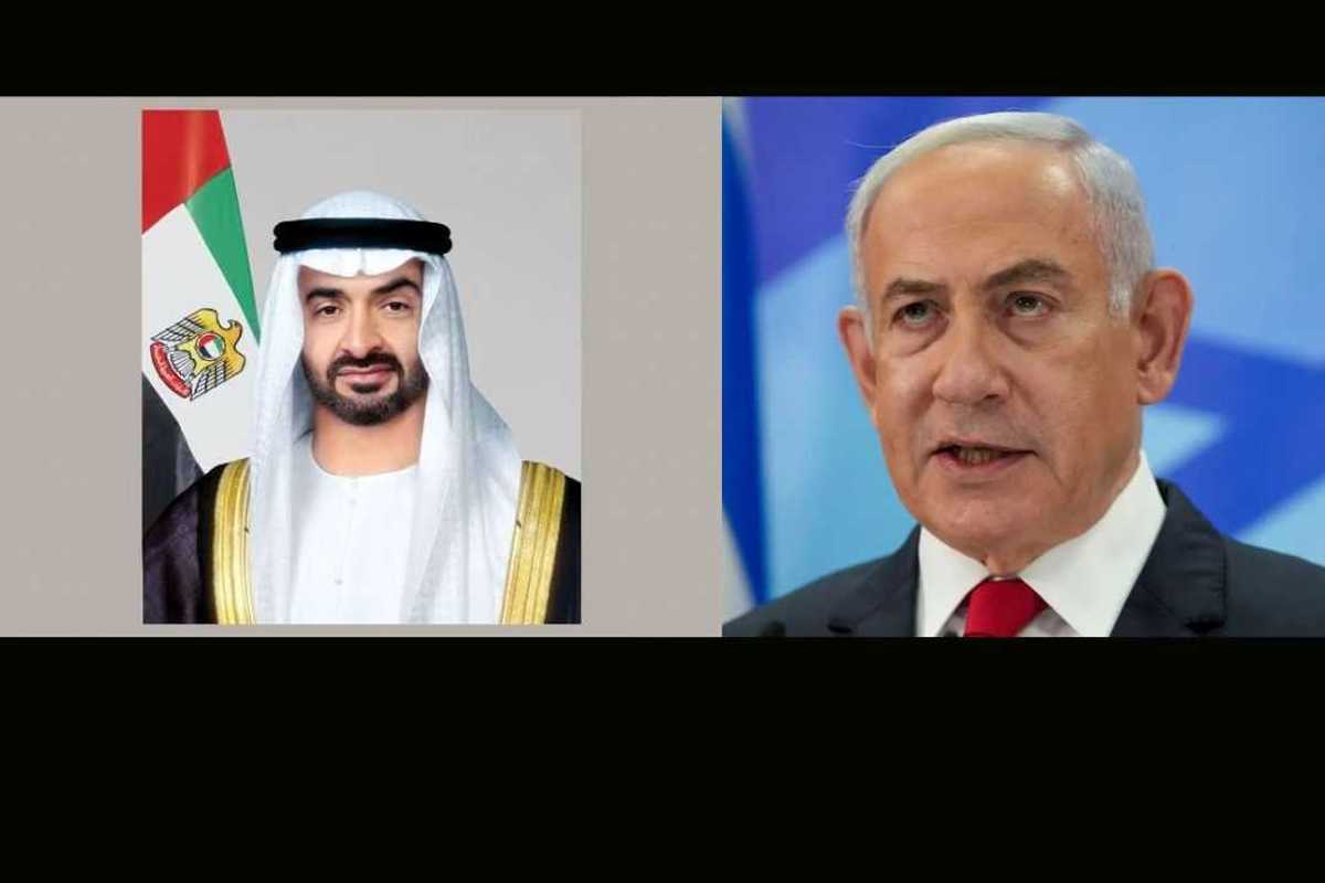 UAE president discusses bilateral ties with Israel's Netanyahu in Abu Dhabi