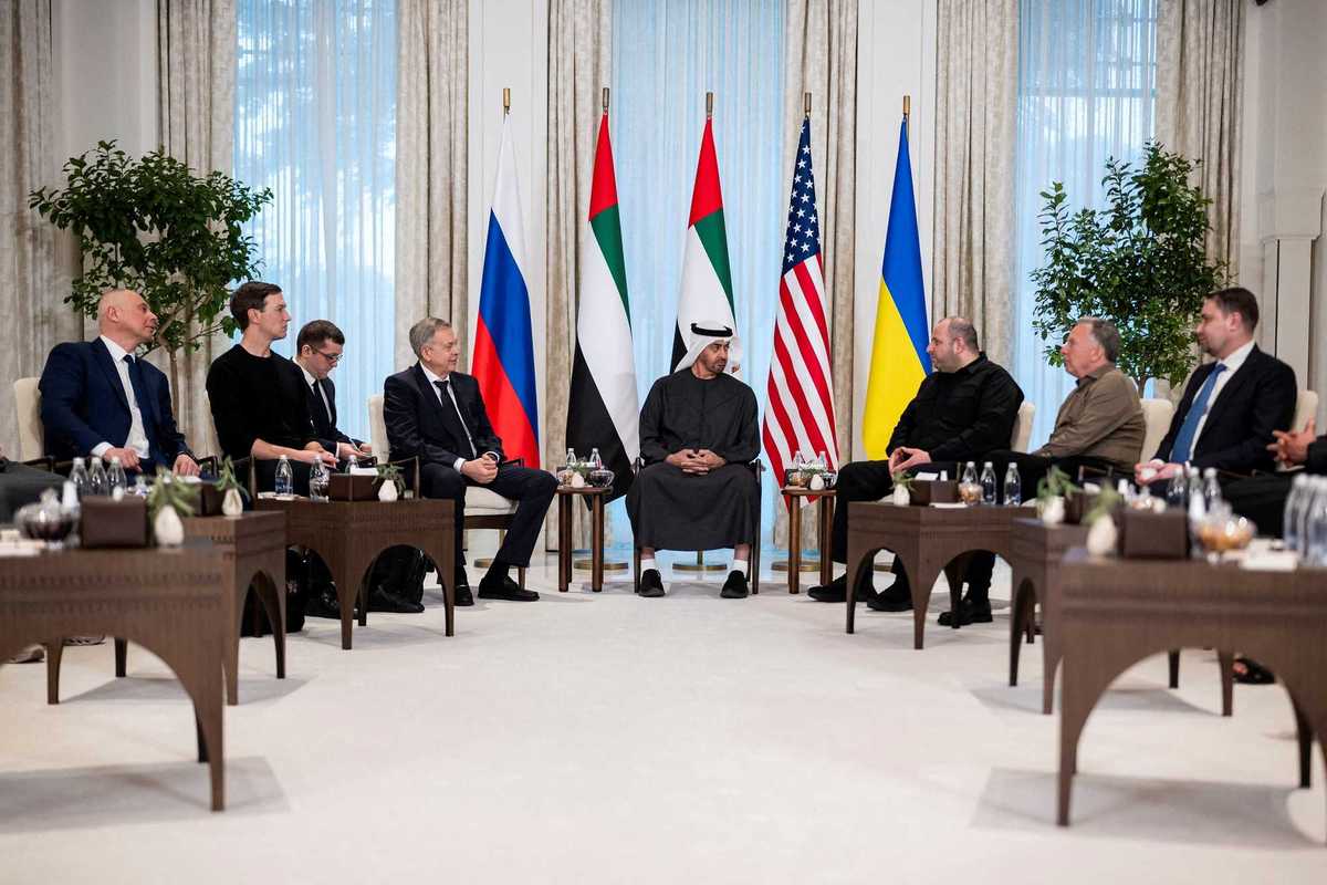 UAE hosts US-Russia-Ukraine talks in Abu Dhabi to push for peace
