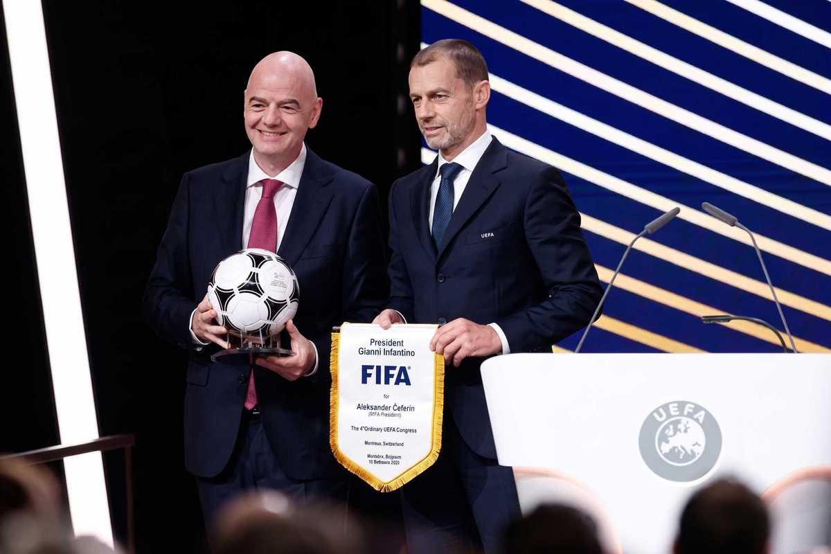 UEFA set to drop FIFA boycott threat ahead of Champions League draw