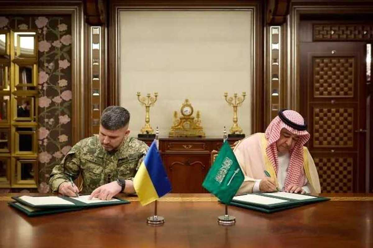 Ukraine, Saudi signed air defense deal: senior officials