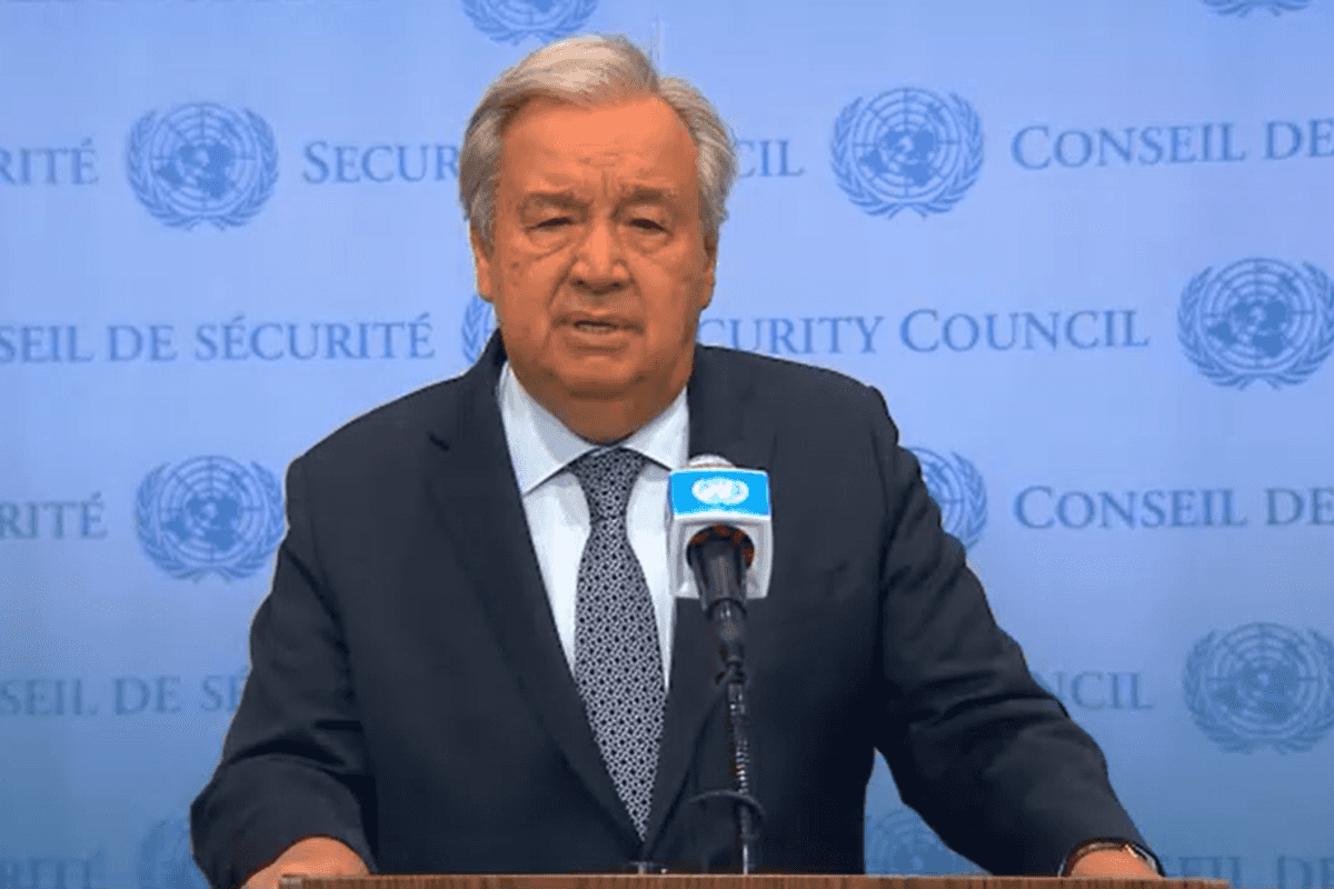 UN chief urges India, Pakistan to de-escalate, warns against military solution