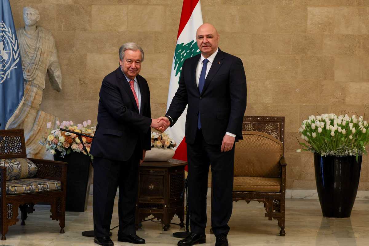 Lebanon's president says Israel must withdraw from south by Jan 26 deadline
