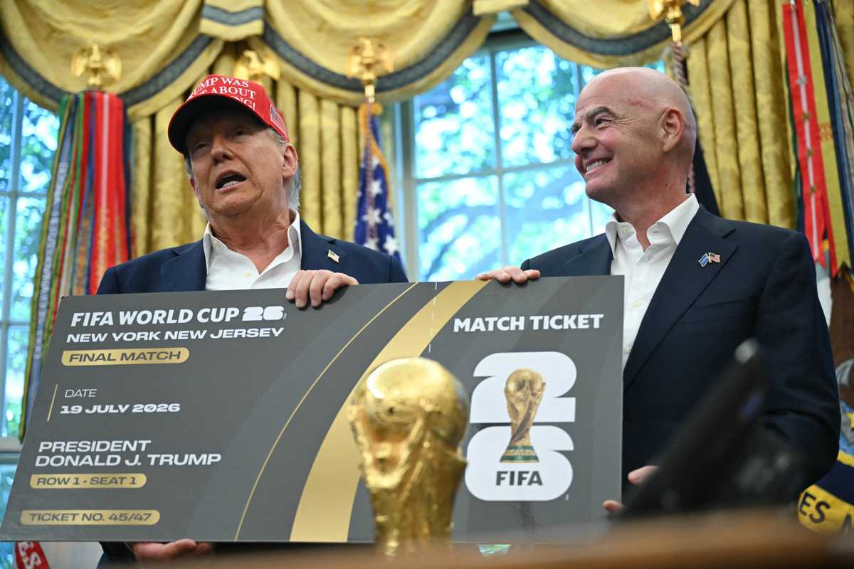 Infantino says Trump welcomes Iran's World Cup participation