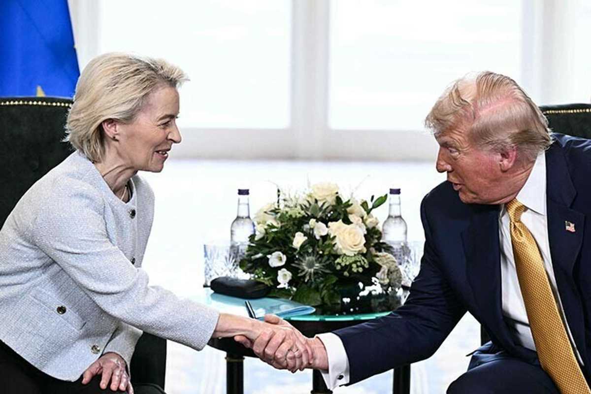 Trump, EU chief strike trade deal in transatlantic standoff