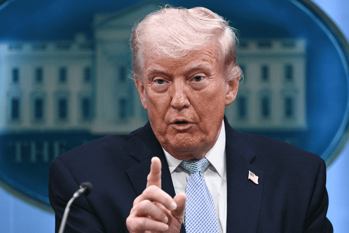 US 'clearing out' the Strait of Hormuz, Trump says