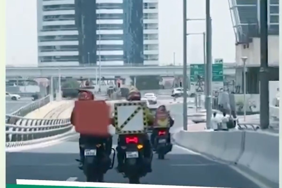 Delivery driver arrested over viral road rage video