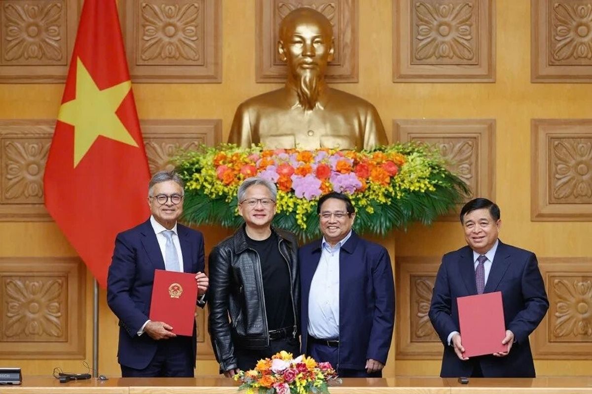 Nvidia signs deal to establish AI center in Vietnam