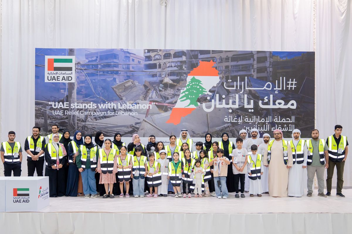 Fujairah aid drive collects 100 tonnes of relief for Lebanon