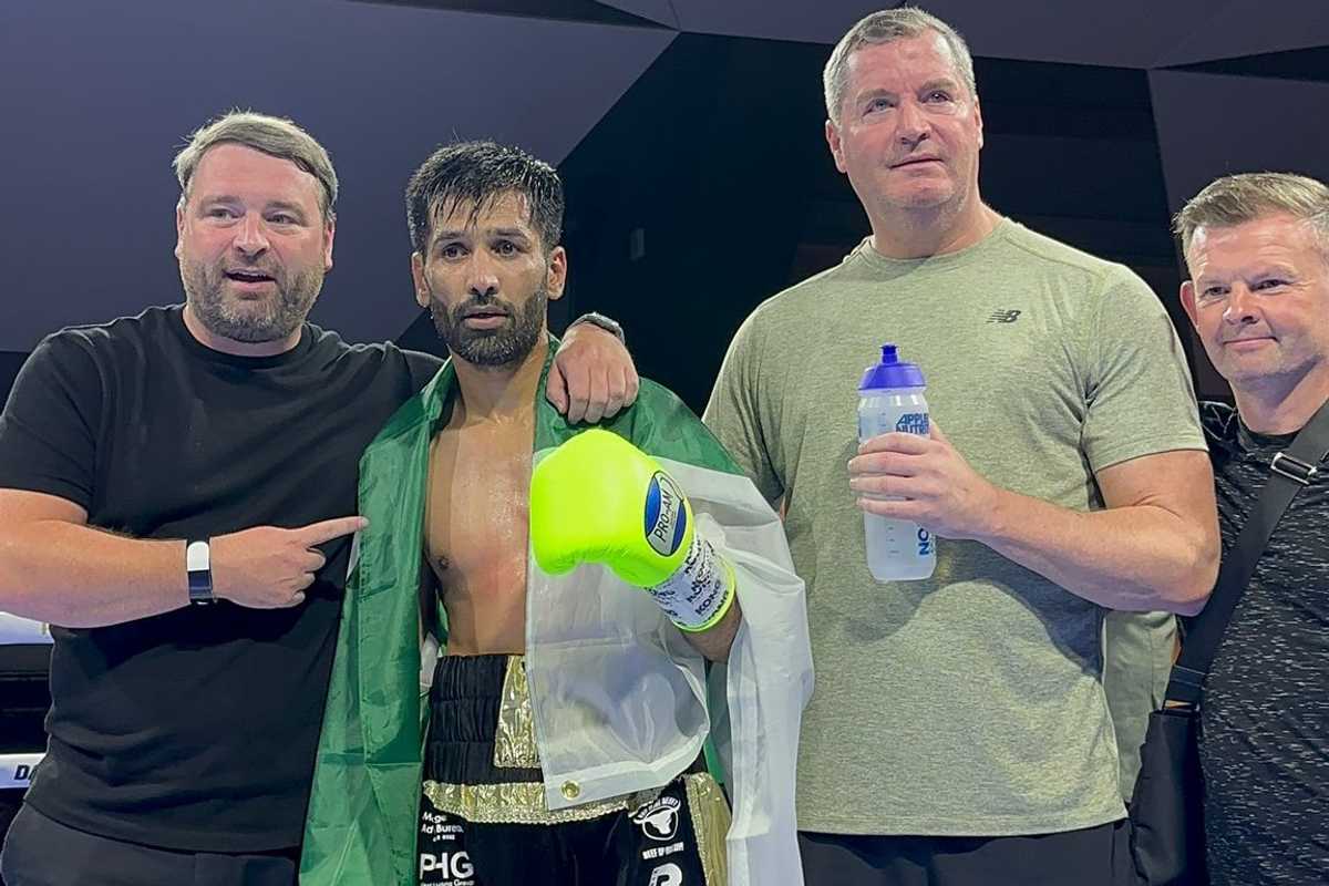 Pakistani boxer Waseem makes triumphant return after more than two years