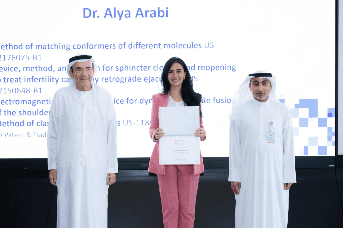 UAEU researcher earns four patents for innovations in drug design and medical devices