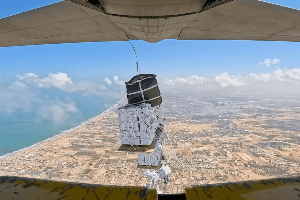 UAE continues humanitarian aid in Gaza with 81st airdrop