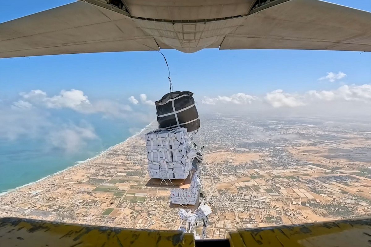 UAE continues humanitarian aid in Gaza with 81st airdrop