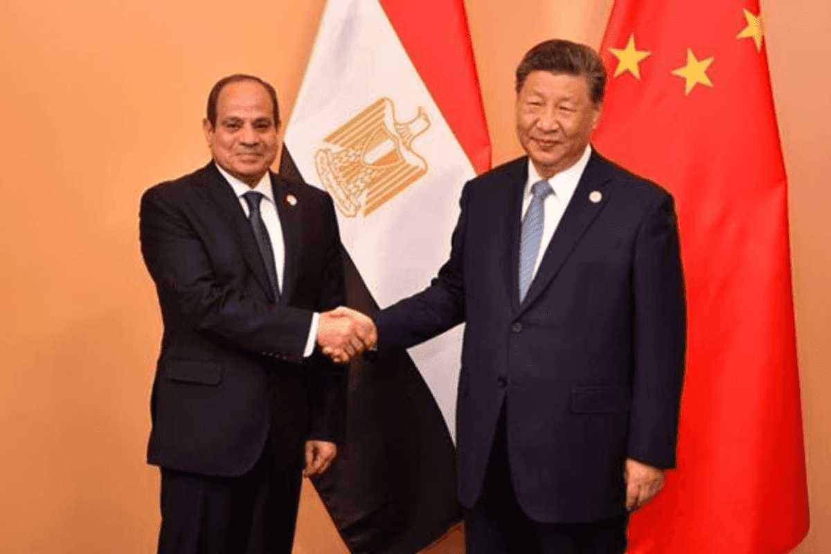 Xi tells Egypt's Sisi 'external interference' in Mideast should be opposed