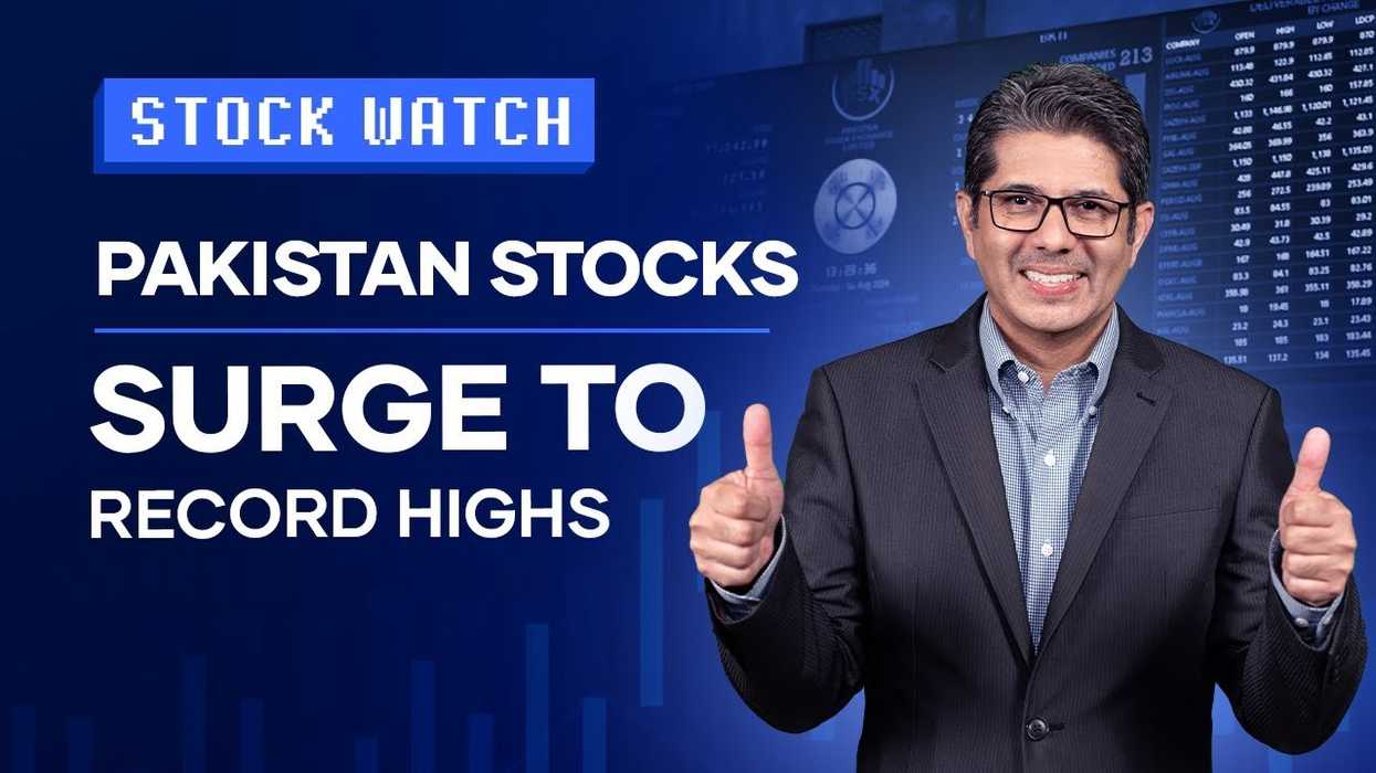 Stock Watch: KSE-100 surges to record high